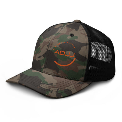 ADJJ Camouflage trucker hat