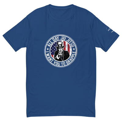 Uncle Sam Grapple ADJJ Sleeve T-shirt