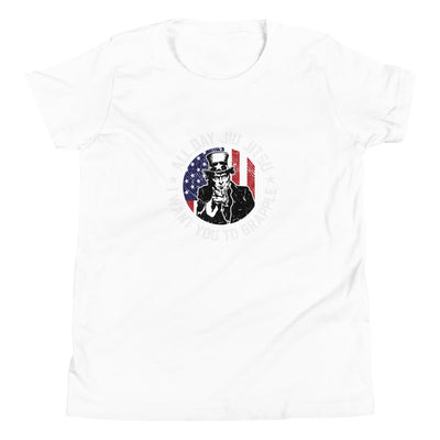 I Want you to Grapple ADJJ Youth Short Sleeve T-Shirt